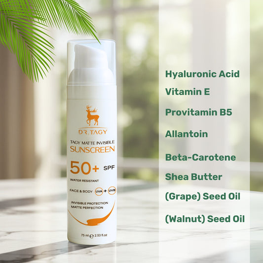 واقي الشمس من تاجي بعامل حماية SPF 50+ – حجم 75 مل