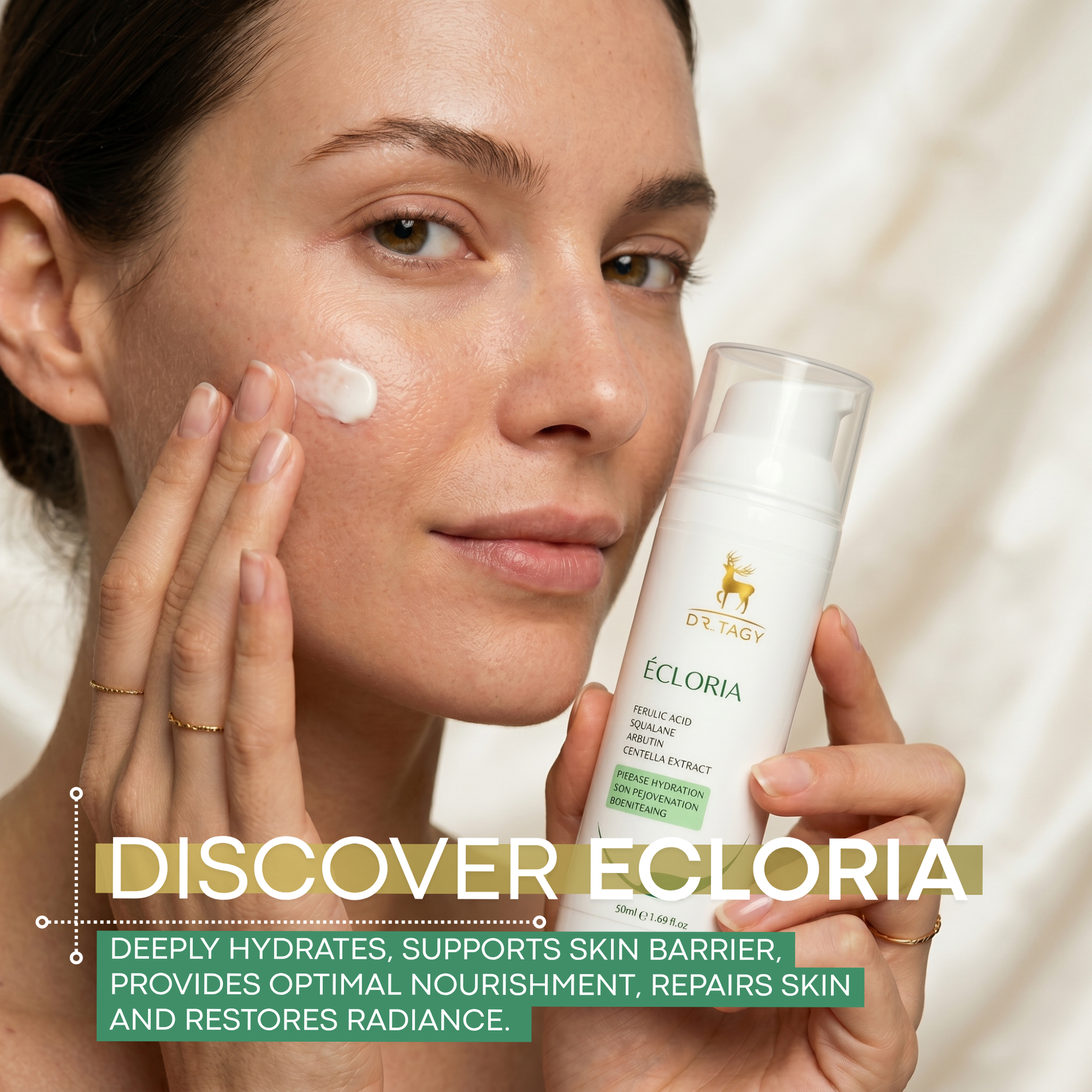 Ecloria – Cream for Hydration, Tone Evening & Skin Repair (50 ml)