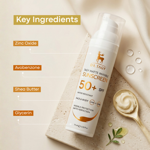 TAGY SUNSCREEN SPF 50+  75ml