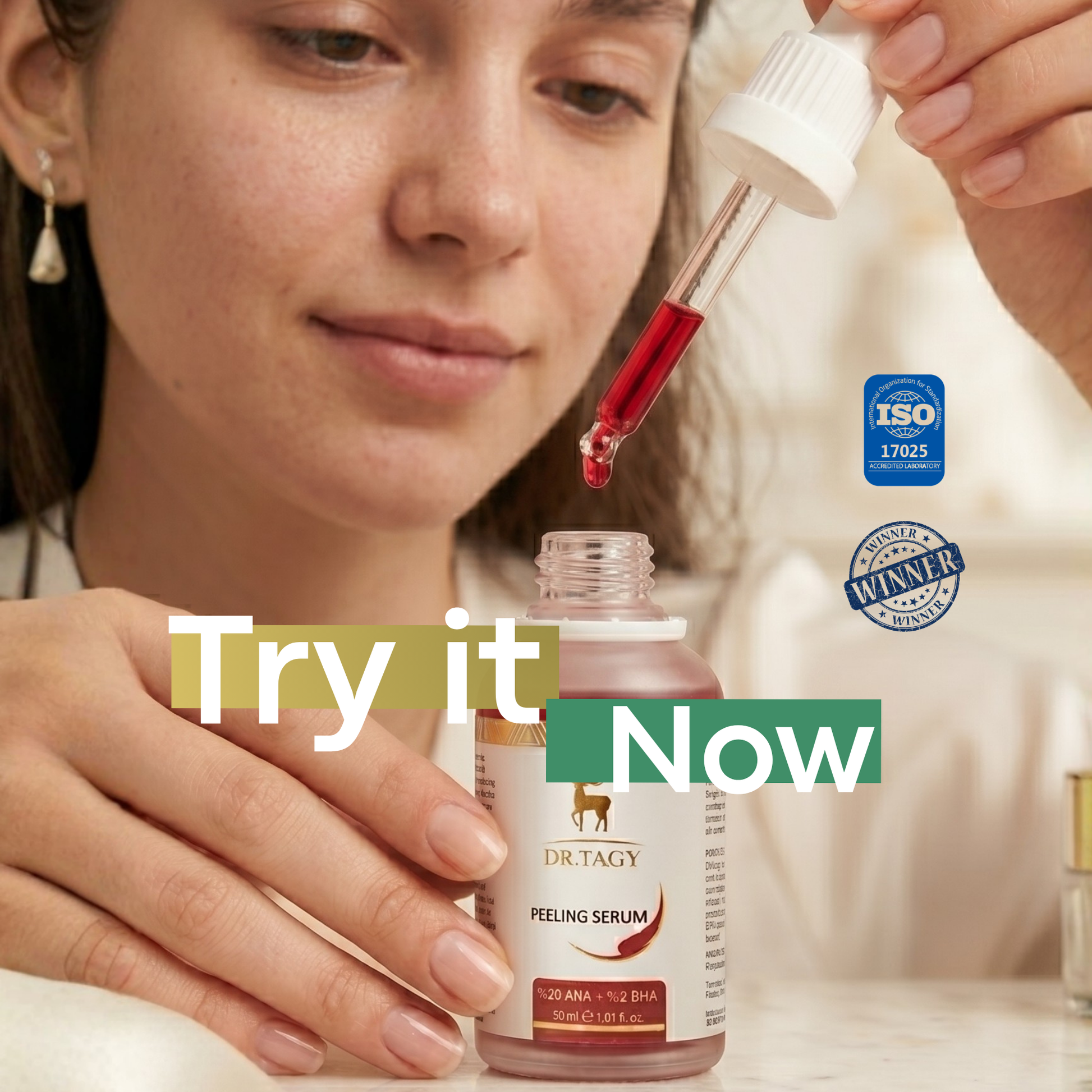 Fruit Acids Serum for Exfoliating and Smoothing the Skin - 30 ml