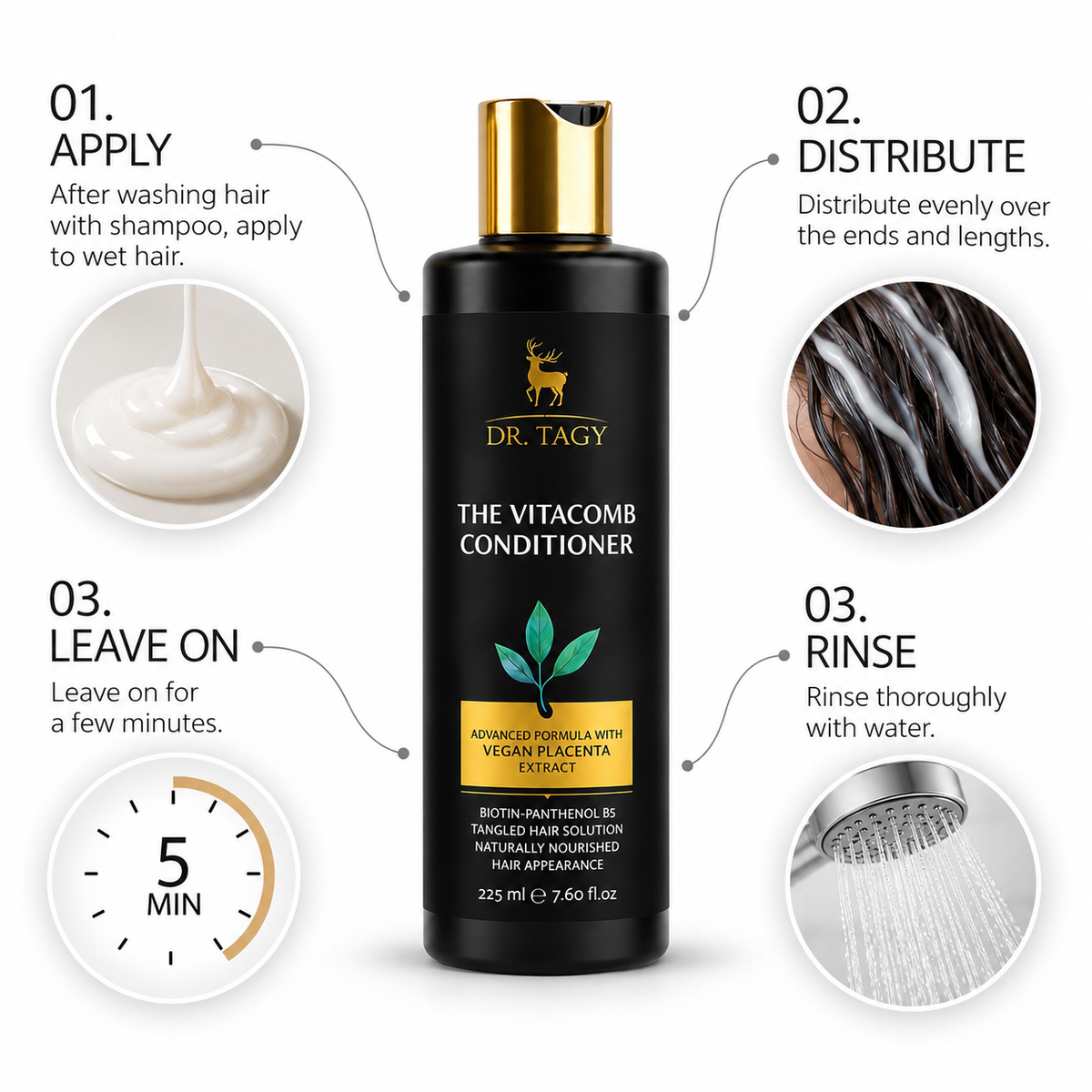 DR TAGY Saffron Nourishing Hair Conditioner 250 ml