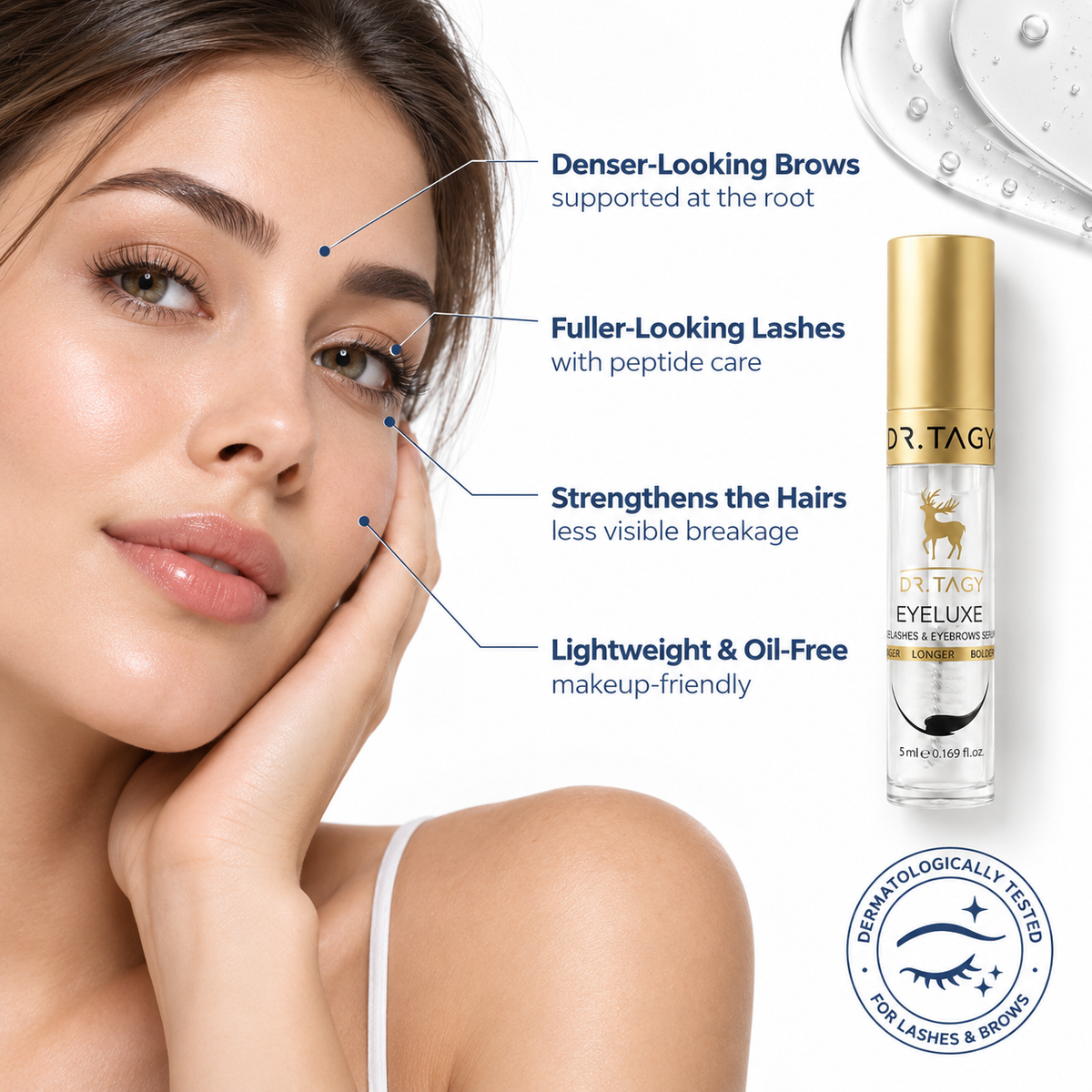 DR TAGY Eyeluxe Peptide Brow & Lash Serum 5 ml