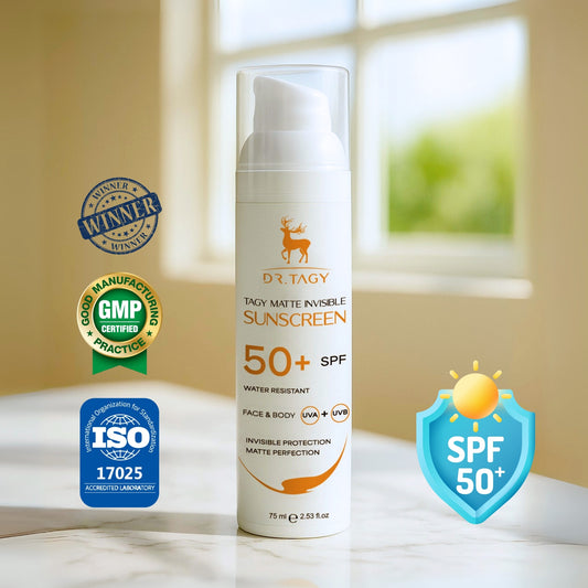 TAGY SUNSCREEN SPF 50+     75ml