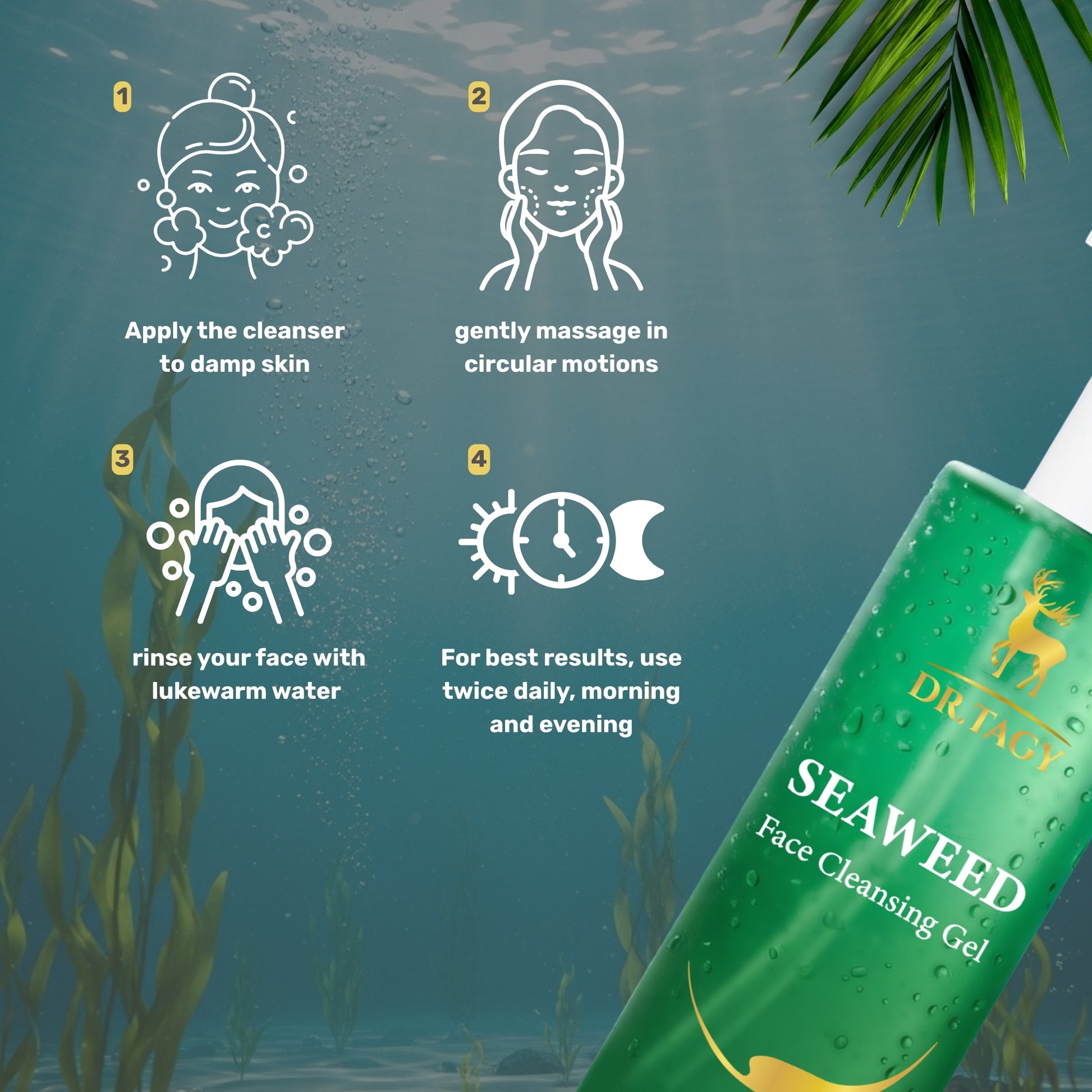 Seaweed Face Cleansing Gel 200ml