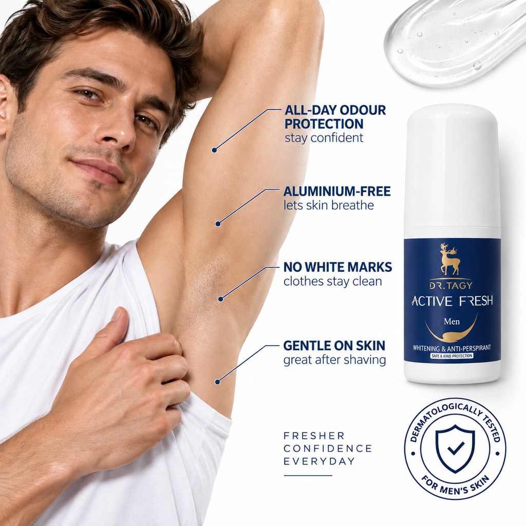 DR TAGY Active Fresh Erkek Roll-On Deodorant 50 ml